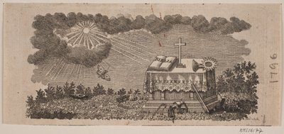 Vignet Gebhardi og Christiani "Historia de los reinos de Dinamarca y Noruega y los ducados de Schleswig y Holstein hasta nuestros tiempos" de Johann Gottlieb Friedrich