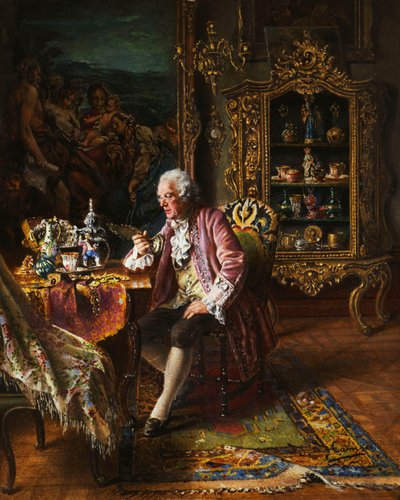 El coleccionista de arte de Johann Hamza