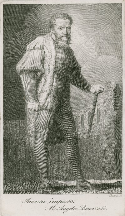 Miguel Ángel Buonarroti de Johann Heinrich Füssli