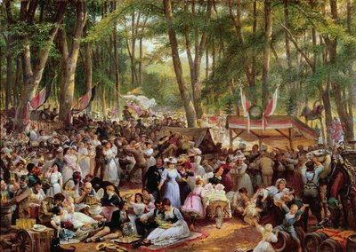 El Waldchestag en 1871 de Johann Heinrich Hasselhorst