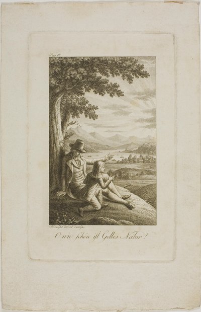 Qué bella es la naturaleza de Dios de Johann Heinrich Lips