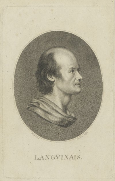 Retrato de Jean-Denis Lanjuinais 1753-1827, c. 1810 de Johann Heinrich Lips