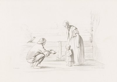 primeros pasos Los hijos del mar (título sobre el objeto) de Johann Heinrich Maria Hubert Rennefeld