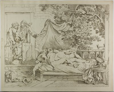 Los amantes de Johann Heinrich Ramberg