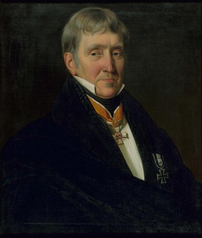 Retrato de Franz Gerhard Wegeler 1765-1848, 1839 de Johann Heinrich Richter