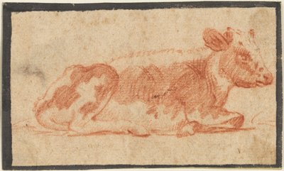 Vaca, segunda mitad del siglo XVII de Johann Heinrich Roos