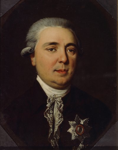 Retrato del Conde Alexander Romanovich Vorontsov 1741-1805 de Johann Heinrich Schmidt