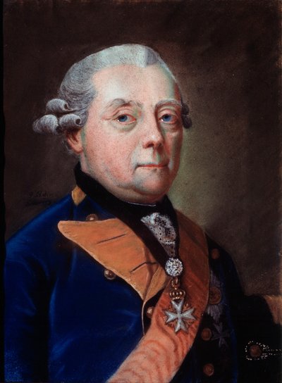 Retrato de Henry Frederick, Príncipe en Prusia, Margrave de Brandeburgo Schwedt 1771-1788, 1783 de Johann Heinrich Schmidt