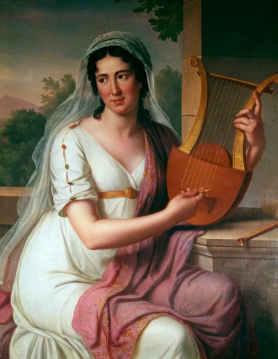 Retrato de Isabella Colbran de Johann Heinrich Schmidt
