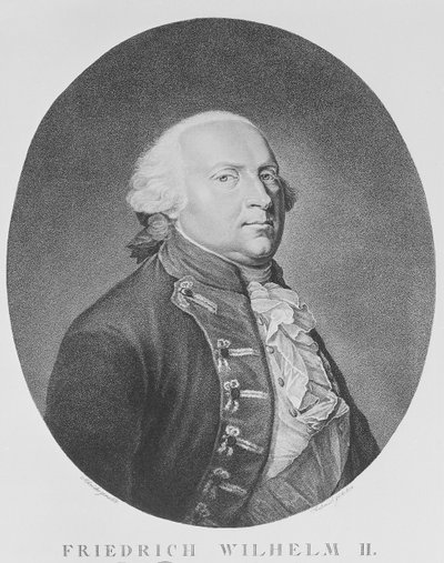 Federico Guillermo II de Prusia de Johann Heinrich Schroder