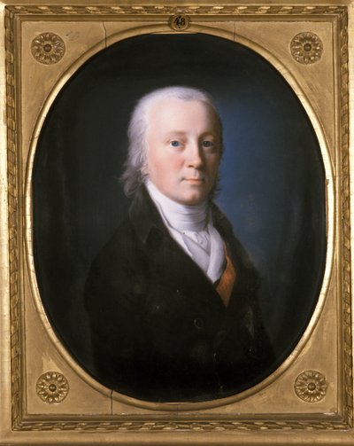 Retrato de un hombre, 1800 de Johann Heinrich Schroder