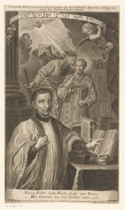 Retrato de Gerhard Pauli de Johann Heinrich Störchlin