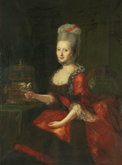 Philippine Amalie Landgravine de Hesse-Kassel de Johann Heinrich Tischbein