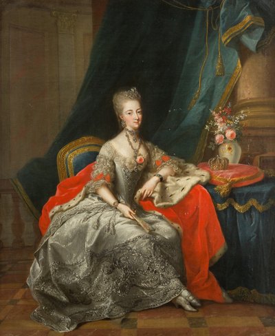 Margravina Philippine de Brandeburgo-Schwedt 1745-1800, Landgravina de Hesse-Kassel, 1774 de Johann Heinrich Tischbein