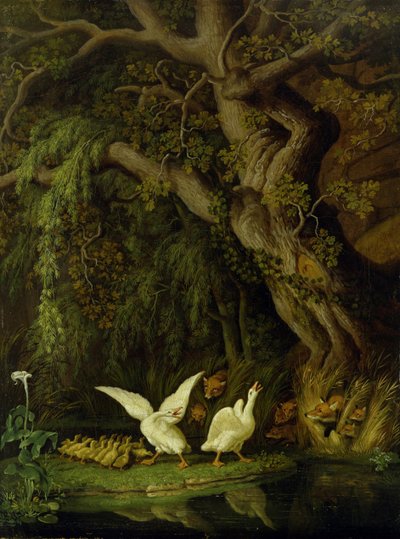 Zorros y gansos de Johann Heinrich Wilhelm Tischbein