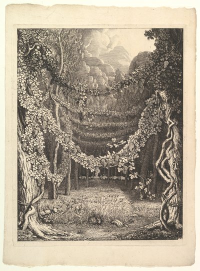 Frontispicio para Heft IV de Homer nach Antiken gezeichnet, Göttingen: Heinrich Diete..., ca. 1796 de Johann Heinrich Wilhelm Tischbein