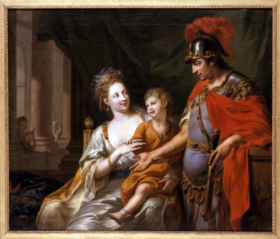 La partida de Héctor de Johann Heinrich Wilhelm Tischbein
