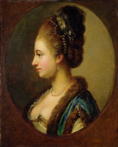 Philippine Amalie, condesa de Hessen-Kassel de Johann Heinrich Wilhelm Tischbein