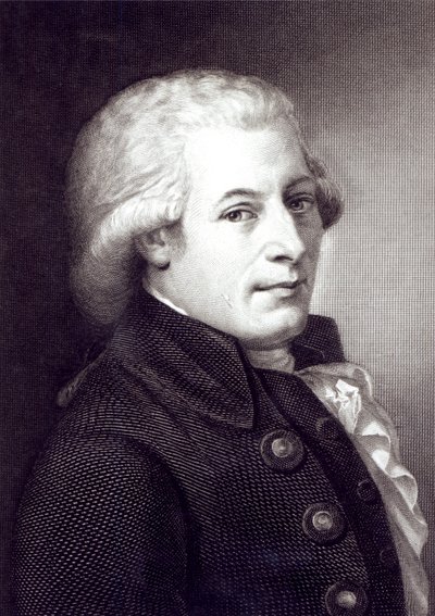 Retrato de Wolfgang Amadeus Mozart (1756-91) compositor austriaco, grabado por Lazarus Gottlieb Sichling (1812-63) de Johann Heinrich Wilhelm Tischbein