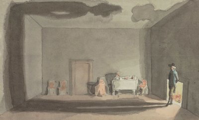 La larga sombra, ca 1805 de Johann Heinrich Wilhelm Tischbein