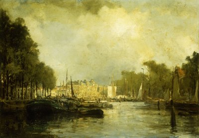 Puerto de Róterdam de Johann Hendrik Mastenbroek