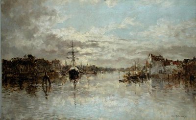 Vista de Róterdam de Johann Hendrik Mastenbroek