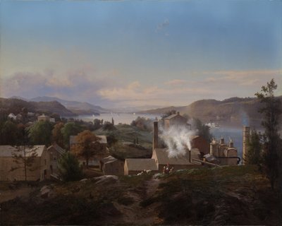 Poughkeepsie Iron Works (Horno de Bech), 1856 de Johann Herman Carmiencke