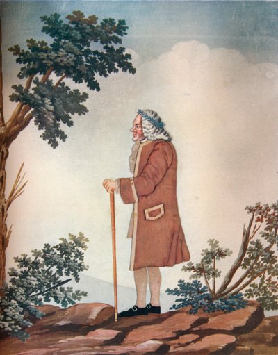 Retrato de Voltaire, siglo XVIII de Johann Huber