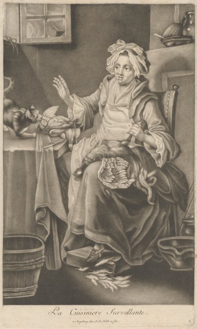 El cocinero supervisor de Johann Jacobus Haid