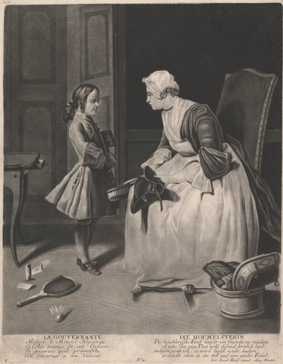 El ama de llaves de Johann Jacobus Haid
