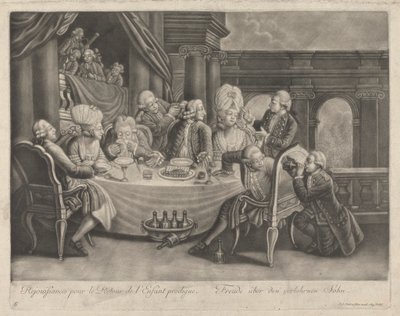 Alegría por el regreso del hijo pródigo de Johann Jacobus Haid
