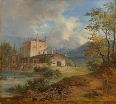 Martillo de hierro en las montañas de Johann Jakob Dorner der Jüngere