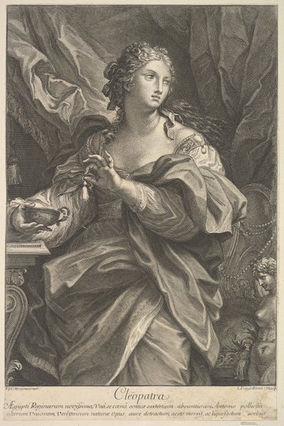 Cleopatra, 1720 de Johann Jakob Frey the Elder