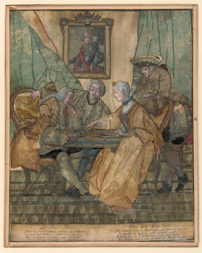 Le Jeu de Tric-Trac de Johann Jakob Haid