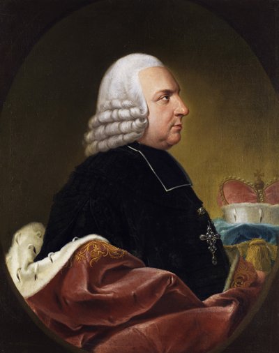 Retrato de Lothar Franz von Schoenborn 1655-1729, principios del siglo XIII de Johann Jakob Ihle