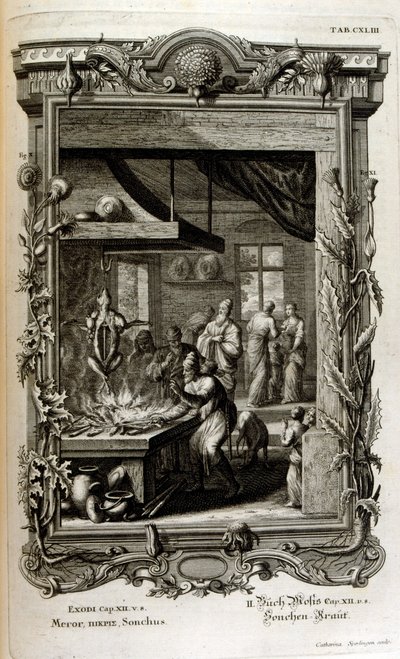 Ilustración de Physique sacree, ou Histoire-naturelle de la Bible de Johann Jakob Scheuchzer
