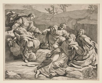 San Guillermo asistido por vírgenes de Johann Jakob von Sandrart