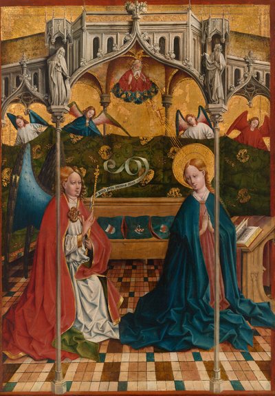 La Anunciación de Johann Koerbecke