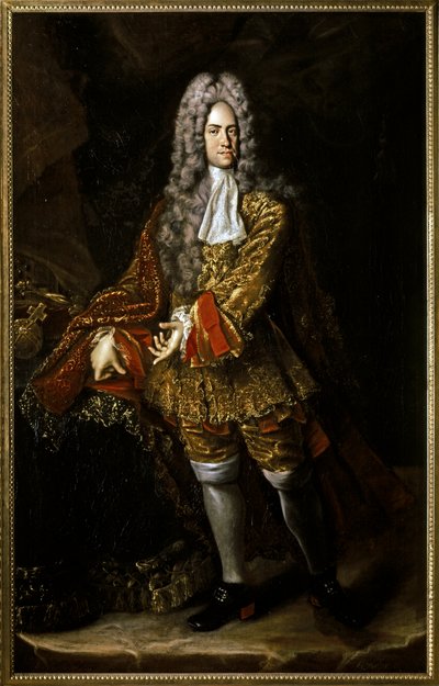 KARL VI: Emperador y padre de María Teresa. de Johann Kupezky or Kupetzky