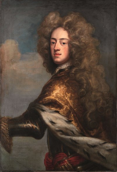 Jorge II como Príncipe de Gales de Johann Leonhard Hirschmann