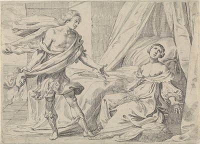 Céfalo se da a conocer a Procris de Johann Liss