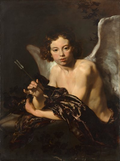 Cupido (Amor), c. 1630 (óleo sobre lienzo) de Johann Liss