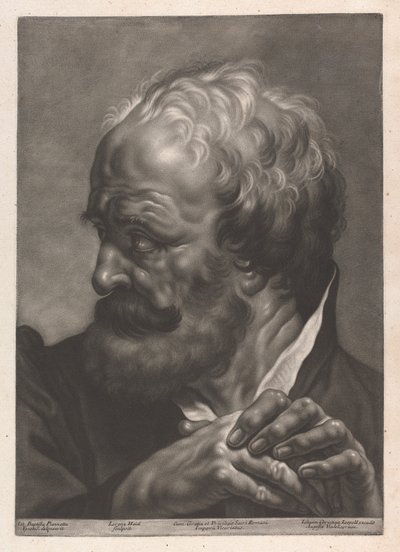 Retrato de un hombre de Johann Lorenz Haid