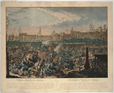 Batalla de las Naciones de Johann Lorenz Rugendas