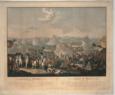 La Batalla de Wagram de Johann Lorenz Rugendas the Younger