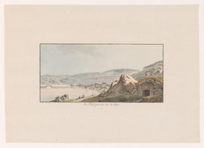 Vista de Pout en el Lago de Joux
Au Pout, prés du Lac de Joux (título en el objeto)
Gezichten op Zwitserland (título de la serie)
Colección de algunas vistas dibujadas en Suiza a partir de la naturaleza (título de la serie) de Johann Ludwig Aberli