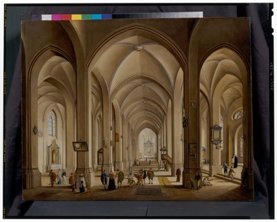 Interior de la iglesia de Johann Ludwig Ernst Morgenstern