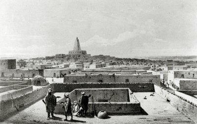 Timbuktu desde la Terraza de la Casa del Viajero, de 