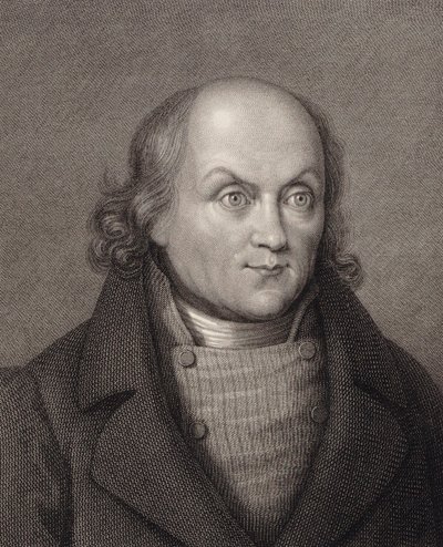 Retrato de Hans Georg Nägeli 1773-1836 de Johann Martin Esslinger