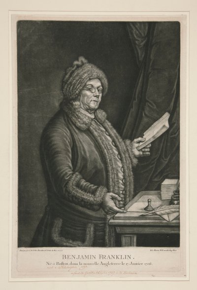 Benjamin Franklin de Johann Martin Will
